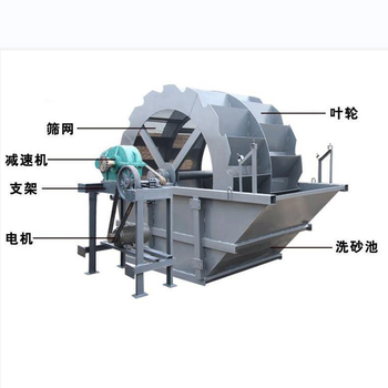 供應(yīng)風(fēng)化砂洗沙設(shè)備洗沙機(jī)大型洗砂機(jī)輪斗式洗沙機(jī)