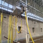 轨道式喷灌机温室大棚水车农业喷灌设备加工定制