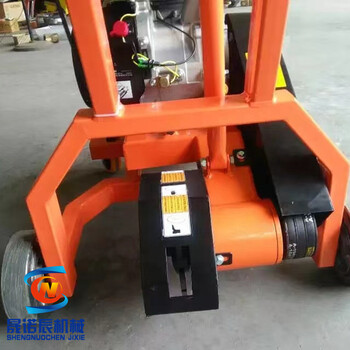 晟諾辰一次成型路面開槽機(jī)價(jià)格表180無塵開槽機(jī)帶吸塵功能