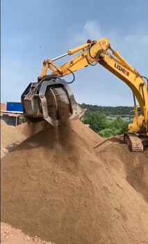 邢台天然气管道回填现场土方筛分设备沙土分离器