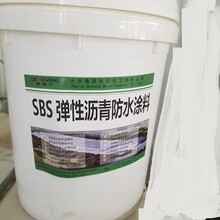 SBS彈性瀝青防水涂料直接刮涂冷施工SBS防水圖片
