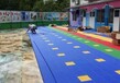 中山幼儿园悬浮地板幼儿园操场翻新改造球场拼装地板安装铺设
