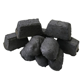 矿热炉电石炉冶炼合金用炉料，高含碳量梯形鹅蛋形电极糊