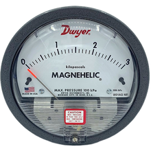 美国Dwyer2000德威尔压差表60Pa500Pa1KPa机械式压差计Magnehelic