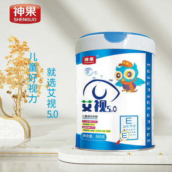 神果艾视5.0儿童成长奶粉800g/罐厂家直供陕西大垦那拉乳业