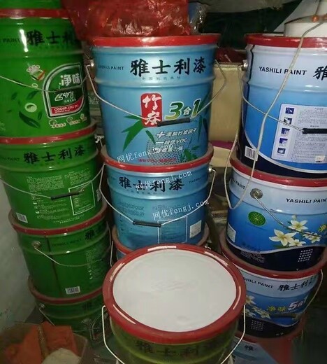 岳阳大量回收各种品牌油漆涂料