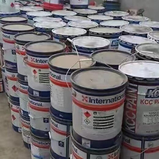泸州大量回收过期国产进口油漆