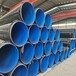污水处理厂用防腐钢管消防水输送涂塑复合钢管机械强度高