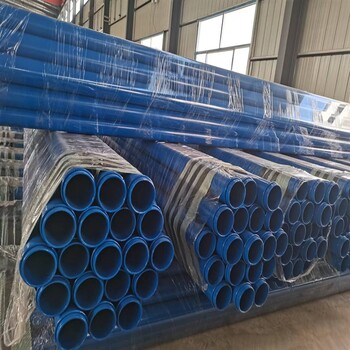 河北钢管厂家环氧粉末钢管防腐大口径给水涂塑钢管宏科华规格