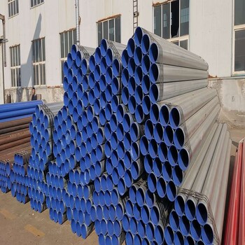 新疆承插连接涂塑钢管耐腐蚀电缆涂塑钢管节约施工成本