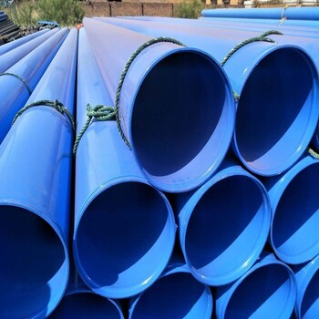 江西省超大口径涂塑钢管排水内外涂塑螺旋钢管防垢性能强