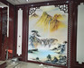 北京丰台墙绘壁画文化墙酒店彩绘丰台紫墨手工墙画
