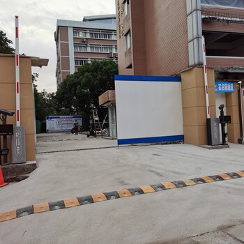 杭州富阳区停车管理系统设备安装、道闸车牌识别系统、监控安装