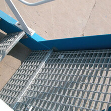 热镀锌平台钢格板水沟盖板制作Q235镀锌踏步板