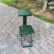 兵耀DX-Y002军绿折叠椅多功能写字椅