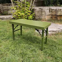 兵耀DX-GZ019钢制作业桌军绿便携式作业桌