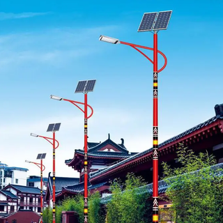 四川太阳能路灯生产厂家-成都新农村太阳能路灯价格-成都华焱图片3
