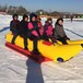戏雪乐园设备雪地香蕉船多人乘坐滑雪项目冬季冰雪乐园