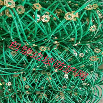 RXI-100环形网石笼网钢丝格栅钢丝绳网