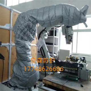 库卡机器人防护服压铸焊接机器人防护罩耐高温阻燃隔热厂家图片2