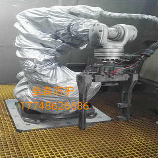 库卡机器人防护服压铸焊接机器人防护罩耐高温阻燃隔热厂家图片3