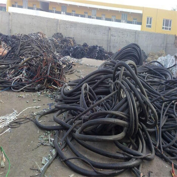 海珠區鳳陽街道回收廢電纜300二手帶皮的的銅電纜線上門拉貨