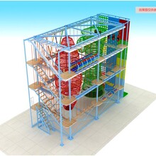 勇士儿童拓展日字三层绳网天地攀岩