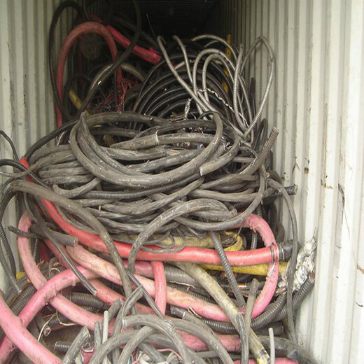 惠阳废铜块回收/带皮的的铜电缆线3x240大量处理