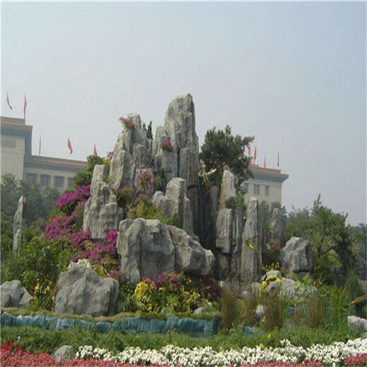 上海周边假山,塑石假山园林景观设计