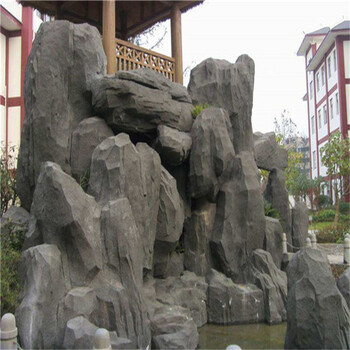 贺州雕塑制作_贺州水泥石塑假山设计_贺州公园小区庭院造景设计制作