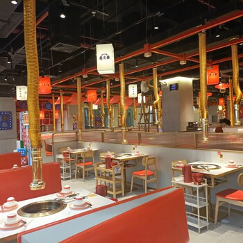 羅湖區(qū)排油煙設(shè)備韓式自助烤肉店上排煙系統(tǒng)廚房抽油煙機(jī)維修