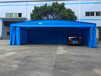 广西梧州仓库雨棚电动雨棚伸缩式大型推拉帐篷推拉雨棚移动蓬厂家