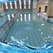 泳池垫层可拆卸泳池增高沉箱游泳池垫层PVC全铺护栏平台
