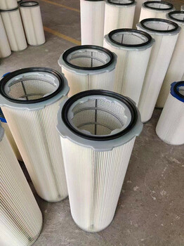 自洁式木浆纤维纸质空气滤芯DH3250钢厂粉尘离心机覆膜滤筒