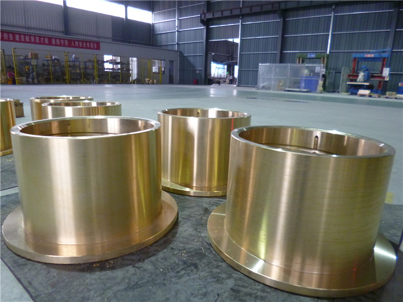 大型铜套的铸造生产检测流程