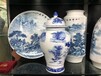 西安手绘观赏陶瓷盘、花瓶工艺品，配收藏书，画家手制亲绘