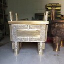 西安黃銅仿古鼎四足司母戊黃銅鼎擺件慶典禮品