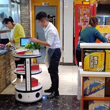 餐厅机器人租赁销售智能无轨餐车