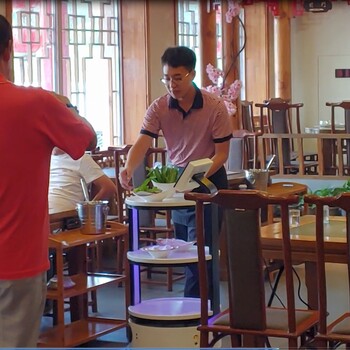 餐厅服务设备租赁销售送餐传菜机器人