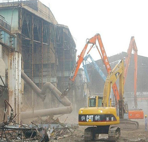 四川各种钢架结构拆除回收旧厂房拆除服务