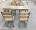 重慶學校食堂餐桌椅工廠餐廳不銹鋼快餐桌椅食堂餐桌椅定制廠家