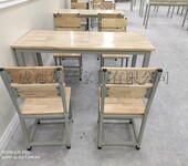 重庆学校食堂餐桌椅工厂餐厅不锈钢快餐桌椅食堂餐桌椅定制厂家