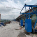 广西隆林桥梁水管安装台车吊装作业平台一体机