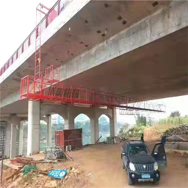 广东雷州市桥梁模板安装台车遥控操作