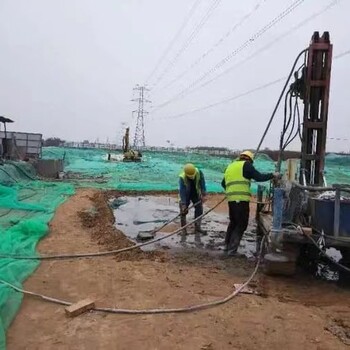 山西吕梁基础高压注浆墙体裂缝加固办公楼地基加固