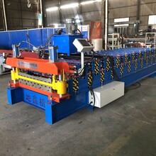 840-900雙層壓瓦機(jī)設(shè)備彩鋼雙層壓瓦機(jī)屋頂板墻面板制作