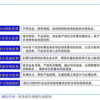 南京市科技工业投资项目可行性报告/可研报告/ppt代制作