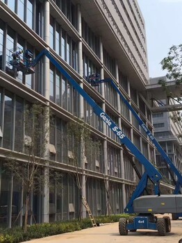 上海閔行七寶20米22米自走直臂曲臂高空作業(yè)車哪有租