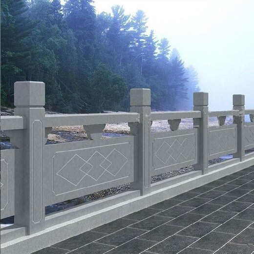 石栏杆制作加工-石材栏杆雕刻安装源头工厂供应