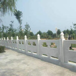 草白玉桥栏杆制作安装-市政桥梁石护栏供应